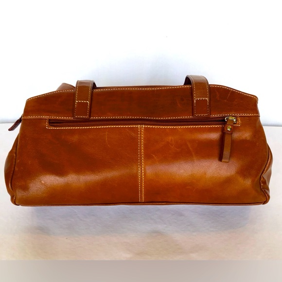 Madison Studio Brown Leather Handbag - Picture 8 of 16